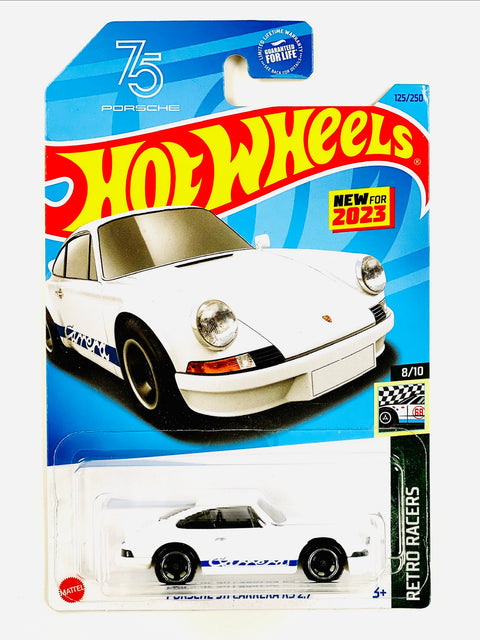 Hot Wheels Retro Racers Porsche 911 Carrera RS 2.7 (125/250) - Damaged ...