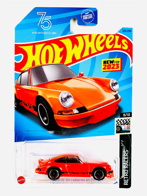 Hot Wheels Retro Racers Porsche 911 Carrera RS 2.7 Orange (125/250 ...