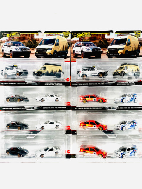 Hot Wheels 2024 Target Exclusive 2 Pack Factory Sealed Case L (4 Cases)