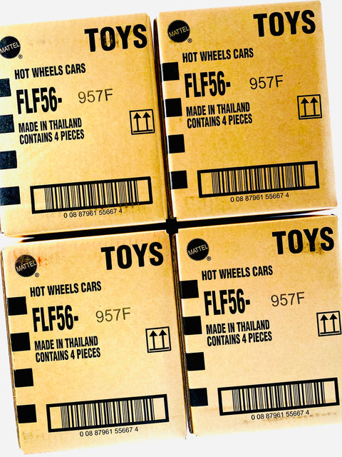 Hot Wheels 2025 Team Transport Factory Sealed Case F (4 Cases)