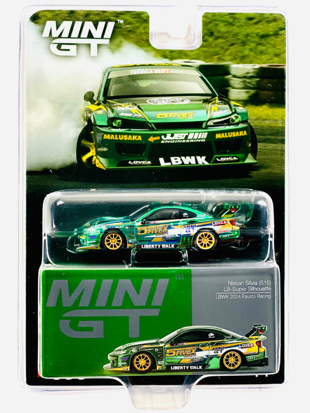 Mini GT Mijo Exclusive Nissan LB-Super Silhouette S15 LBWK