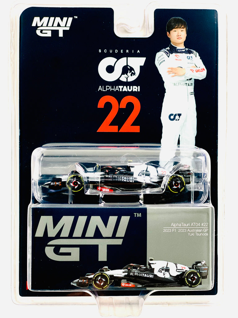 割引発見 Mini GT 2023 Tsunoda Yuki #22 AT04 AlphaTauri Exclusive Mijo ミニカー