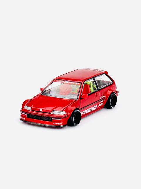 Mini GT x Kaido House Collab Factory Sealed Honda Civic (EF) Kaido Works V2- M Red #156