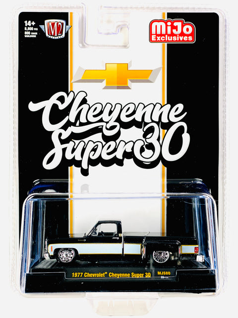M2 Machines Mijo Exclusive 1977 Chevrolet Cheyenne Super 30 Pickup Truck