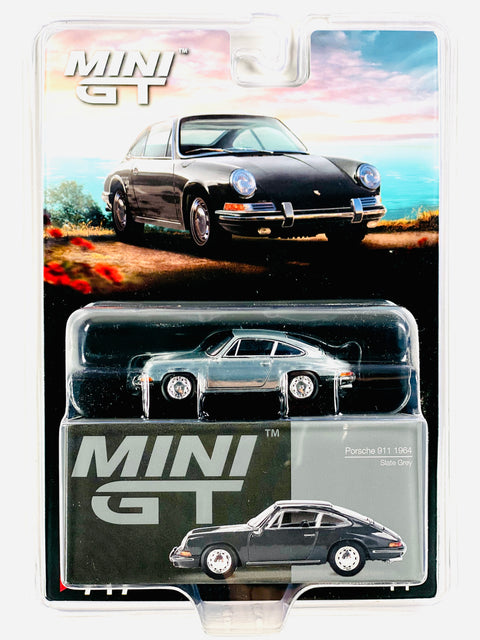 Mini GT Mijo Exclusive Porsche 911 1964 Slate Grey #717 Chase