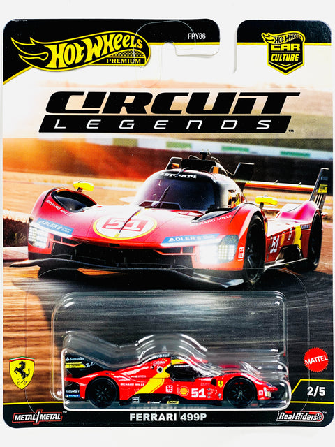 Hot Wheels 2025 Car Culture Circuit Legends Ferrari 499P
