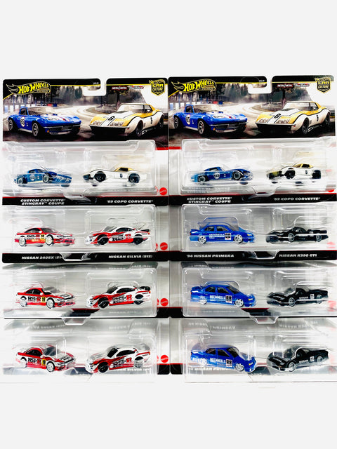 Hot Wheels 2024 Target Exclusive 2 Pack Factory Sealed Case N (8 Pieces)