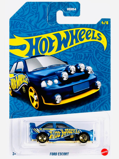 Hot Wheels 2026 58th Anniversary Series Case K Ford Escort (4/6)