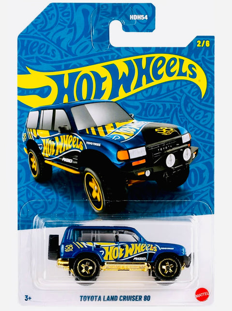 Hot Wheels 2026 58th Anniversary Series Case K Toyota Land Cruiser 80 (2/6)