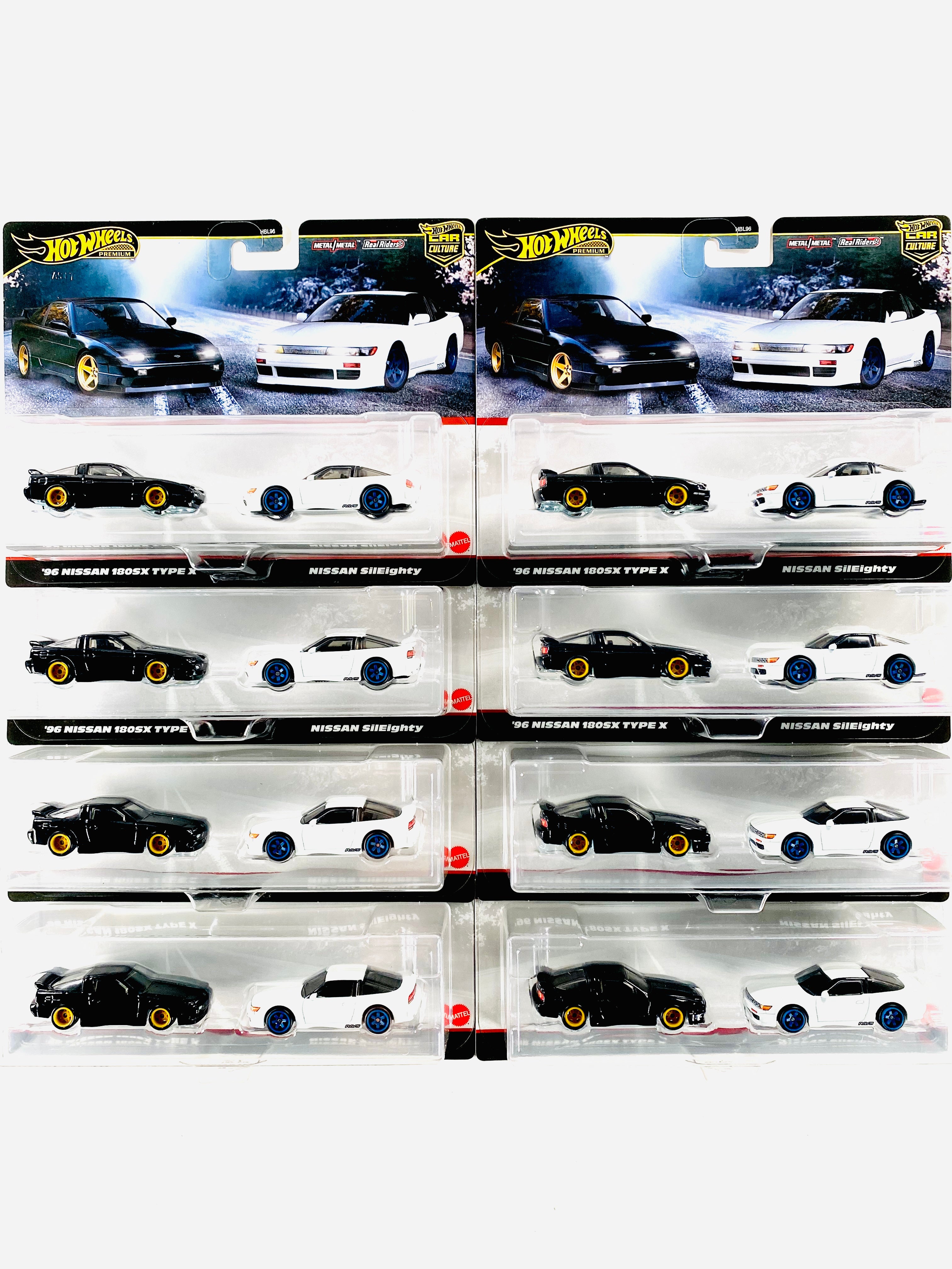 Hot Wheels 2025 Target Exclusive 2 Pack '96 Nissan 180SX
