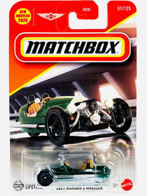 Matchbox 2025 Basic Case G 2021 Morgan 3 Wheeler