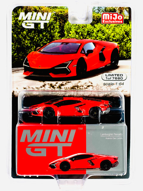 Mini GT Mijo Exclusive Lamborghini Revuelto  Arancio Dac Lucido #774