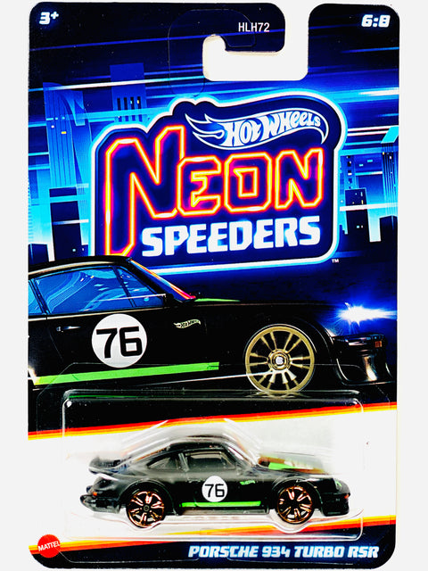 Hot Wheels 2025 Neon Speeders Porsche 934 Turbo RSR