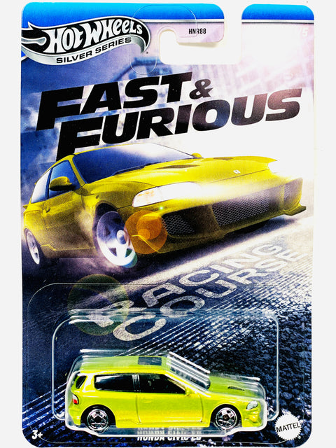 Hot Wheels 2025 Silver Series Fast & Furious Honda Civic EG - Damaged Card