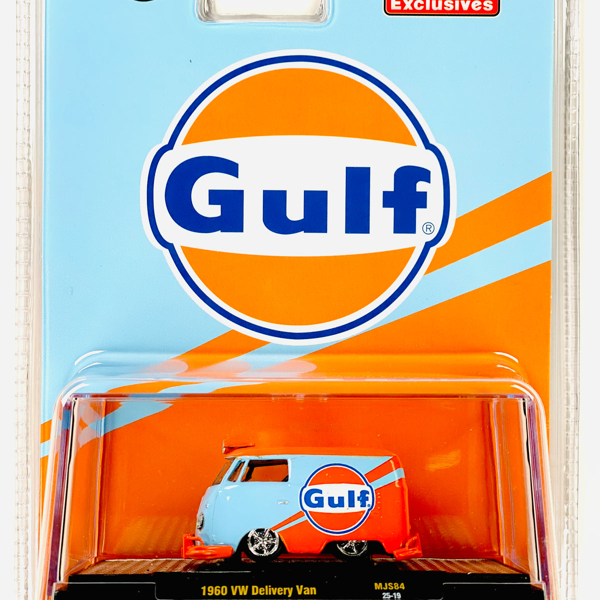 M2 Machines Mijo Exclusive GULF 1960 Volkswagen Delivery Van