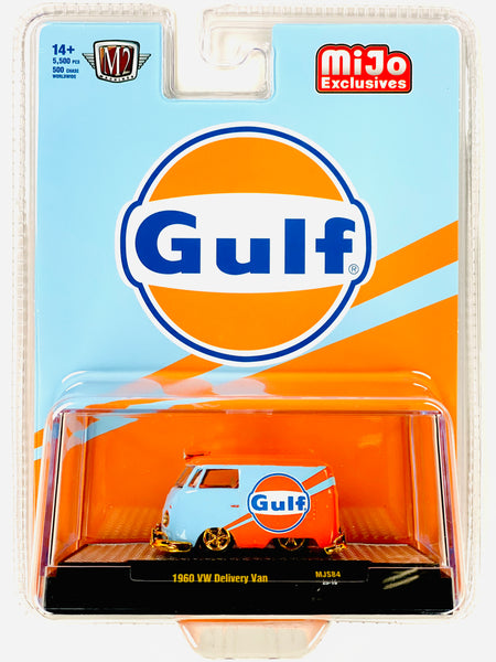 M2 Machines Mijo Exclusive GULF 1960 Volkswagen Delivery Van