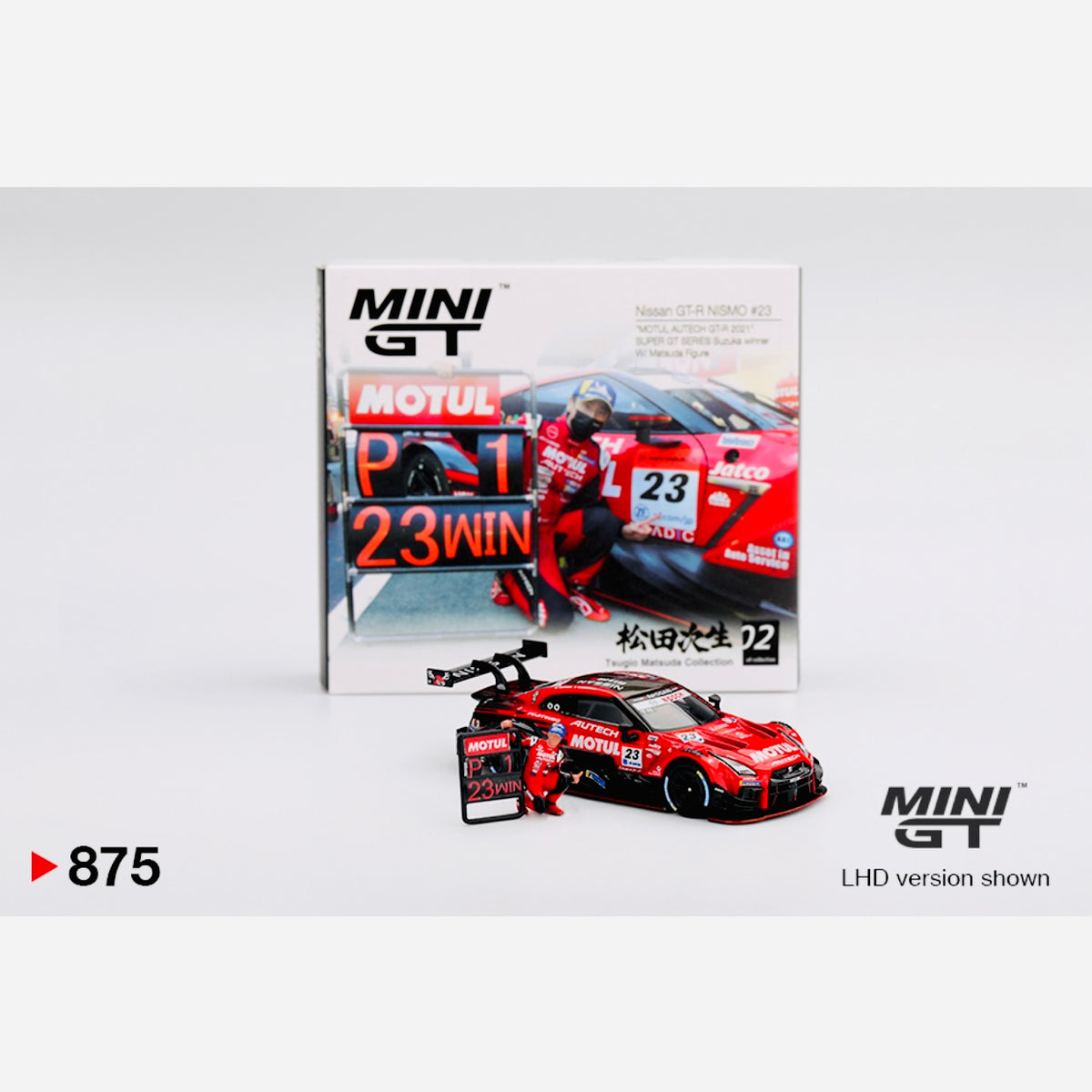 Mini GT Mijo Exclusives Nissan GT-R NISMO #23 “MOTUL AUTECH
