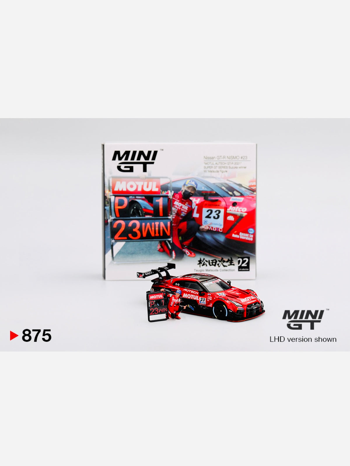 Mini GT Mijo Exclusives Nissan GT-R NISMO #23 “MOTUL AUTECH