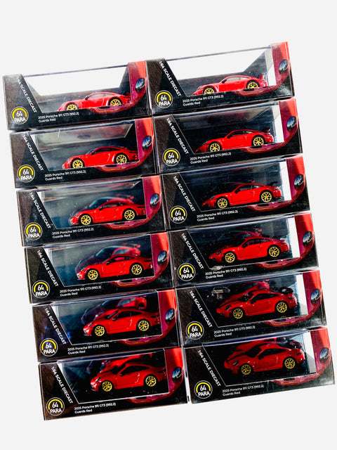 Para64 2025 Porsche 911 GT3 (992.2) Guards Red (LHD) (12ct.)