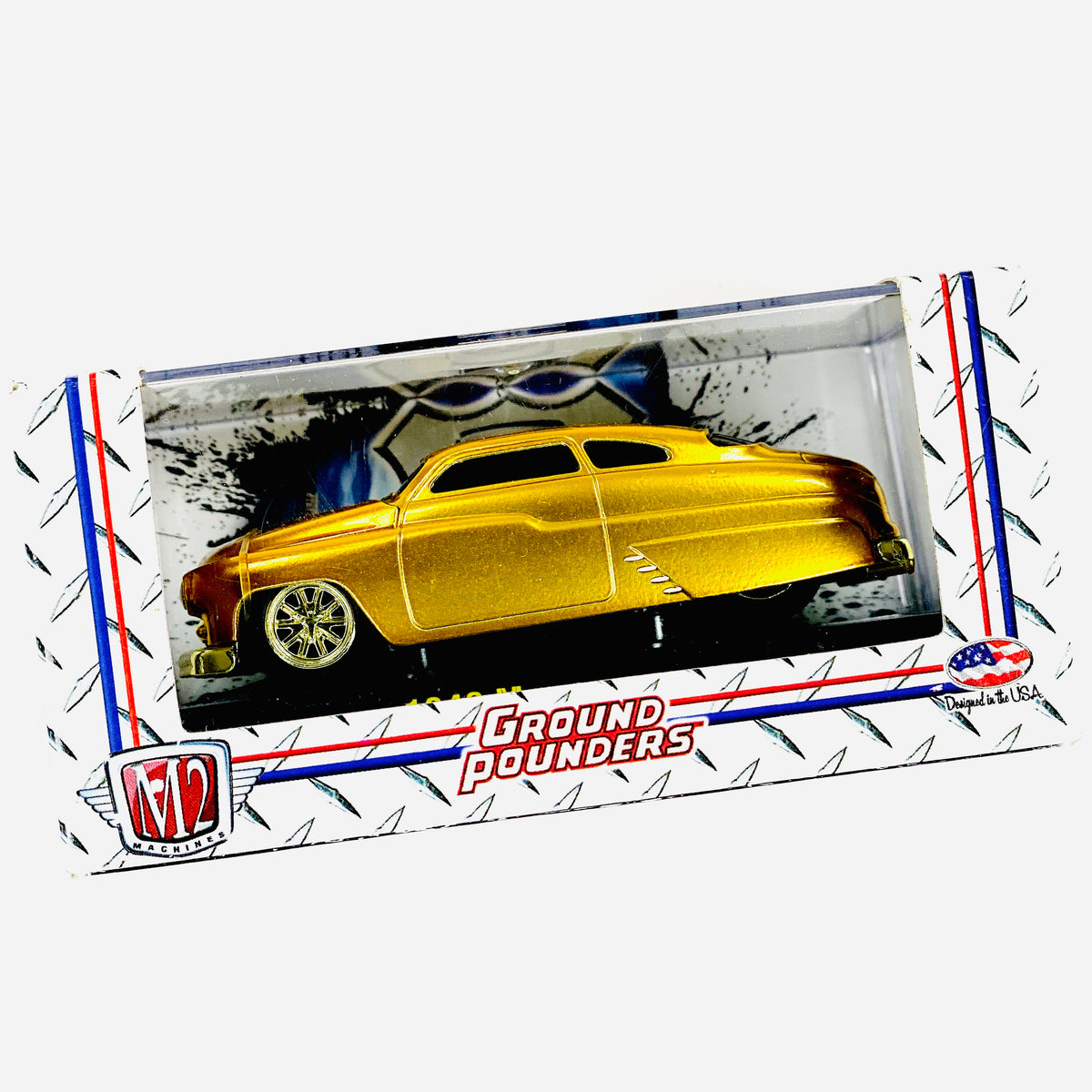 M2 1949 マーキュリー (チェイスカー) Amazon.com: M2 Machines Chase Car 1 of 600 Worldwide 1949