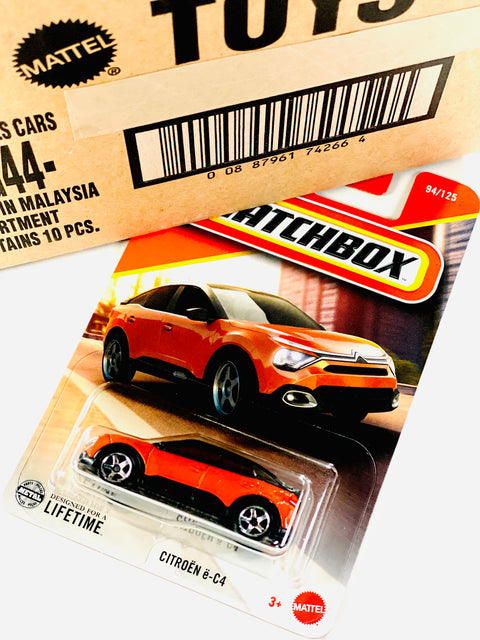 Matchbox 2025 Basic Citroen e-C4 Solid Pack (10 Cars)