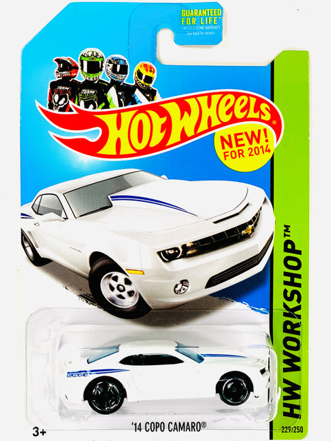 Hot Wheels 2014 HW Workshop '14 Copo Camaro (229/250) - Soft Corners