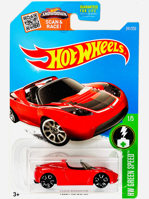 Hot Wheels Tesla Roadster (241/250) - Soft Corners