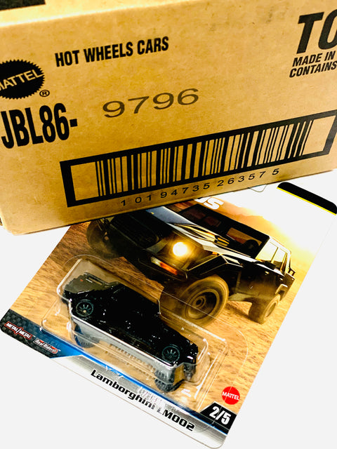 Hot Wheels 2025 Fast & Furious Case L Lamborghini LM002 Factory Sealed Solid Pack (10 Cars)