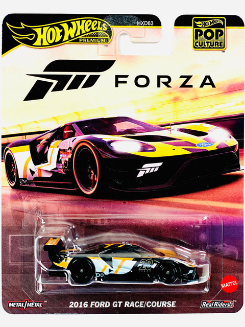 Hot Wheels 2025 Pop Culture Case L Forza 2016 Ford GT Race/Course - Damaged Card