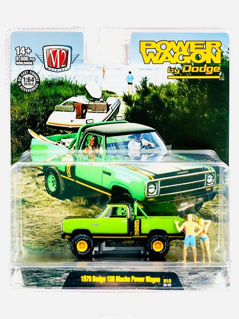 M2 Auto Figs Power Wagon Adventure 1979 Dodge Lil’ Red Express