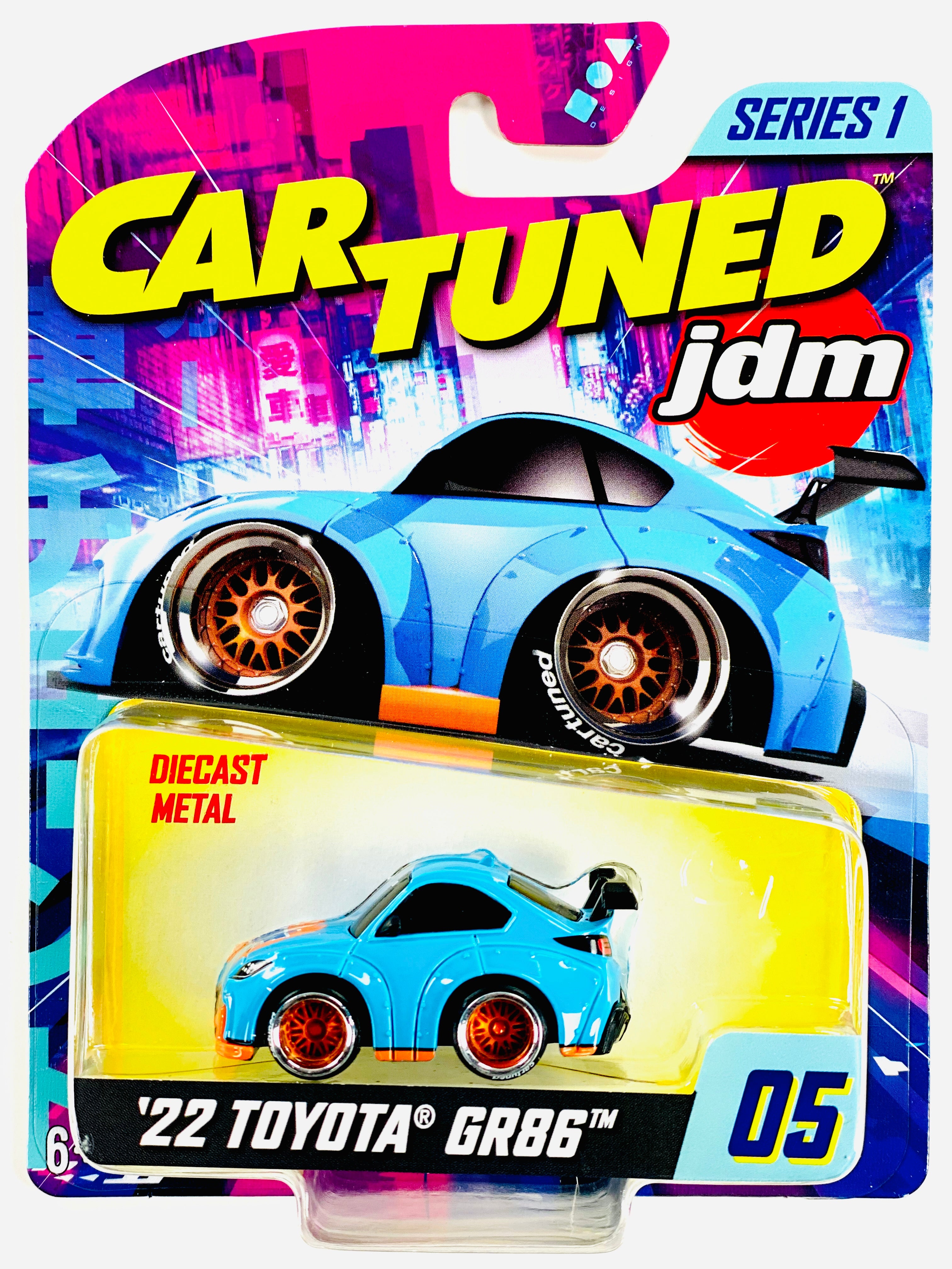 Car Tuned Series 1 JDM Tuners 2022 Toyota GR86 #05 - Damaged Card