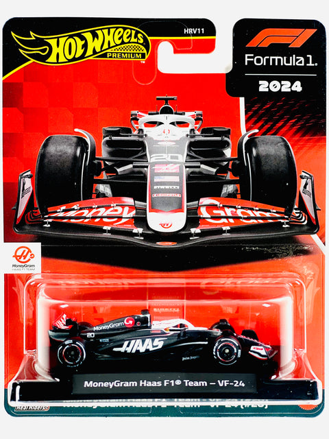 Hot Wheels 2025 Formula 1 Race Team Nico Hulkenberg Money Gram Haas F1 Team VF-24 #20