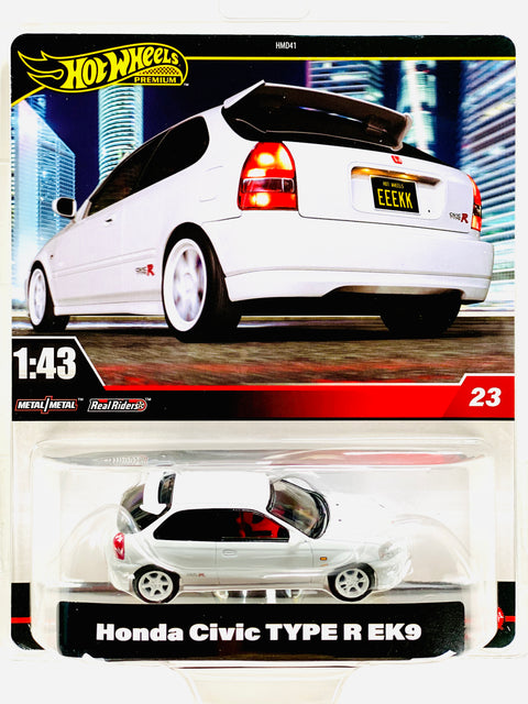 Hot Wheels 2025 Premium 1:43 Scale Case H Honda Civic Type-R (EK9)