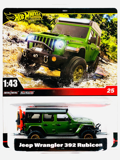Hot Wheels 2025 Premium 1:43 Scale Case H Jeep Wrangler