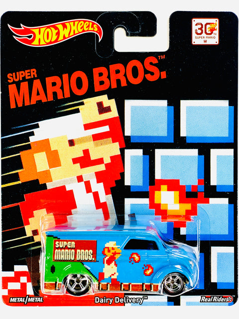Hot Wheels 2015 Pop Culture Super Mario Bros Dairy Delivery