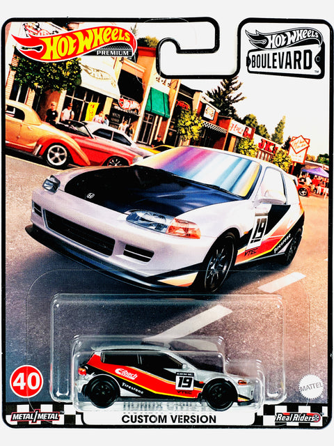 Hot Wheels 2021 Boulevard Honda Civic EG Custom Version #40