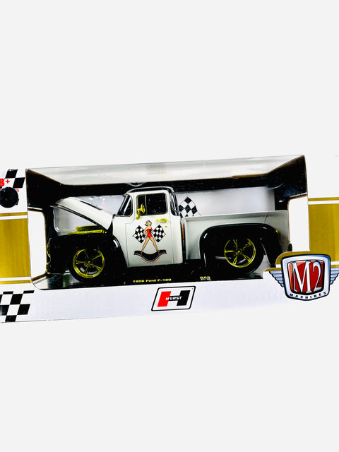 M2 Machines 1/24 Scale Hurst 1956 Ford F-100 Chase - Damaged Box