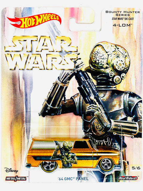 Hot Wheels 2017 Pop Culture Star Wars Bounty Hunter Series 4-LOM '64 GMC Panel