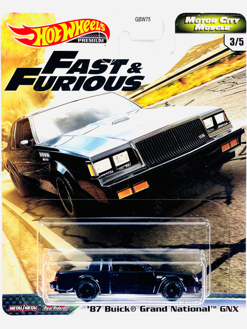 Hot Wheels 2020 Fast & Furious Motor City Muscle '87 Buick Grand National GNX
