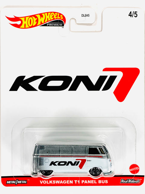 Hot Wheels 2021 Pop Culture Speed Shop Koni Volkswagen T1 Panel Bus - Damaged Card