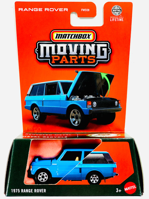 Matchbox 2025 Moving Parts Case F 1975 Range Rover - Damaged Card