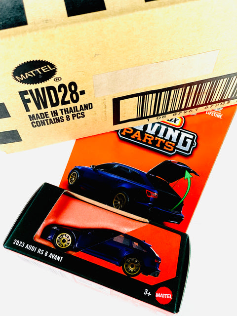 Matchbox 2025 Moving Parts 2023 Audi RS 6 Avant Solid Pack (8 Cars)