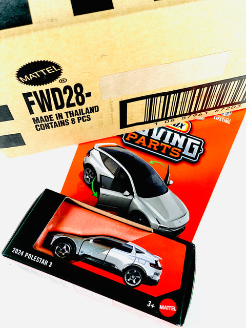 Matchbox 2025 Moving Parts 2024 Polestar 3 Solid Pack (8 Cars)