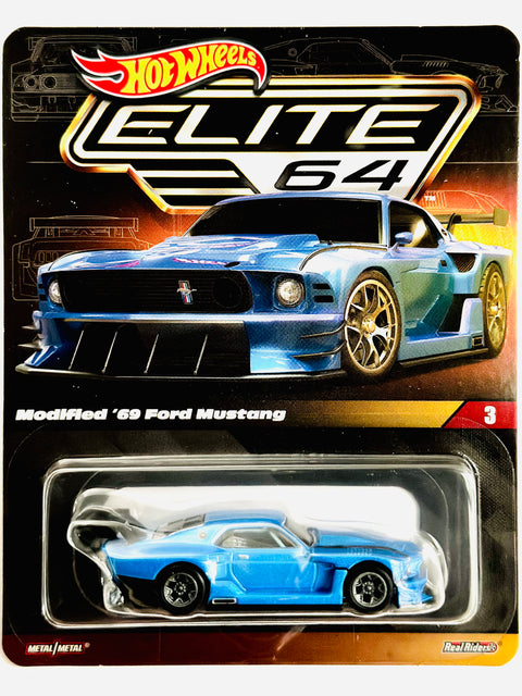 Hot Wheels 2023 RLC Exclusive Elite 64 Modified '69 Ford Mustang