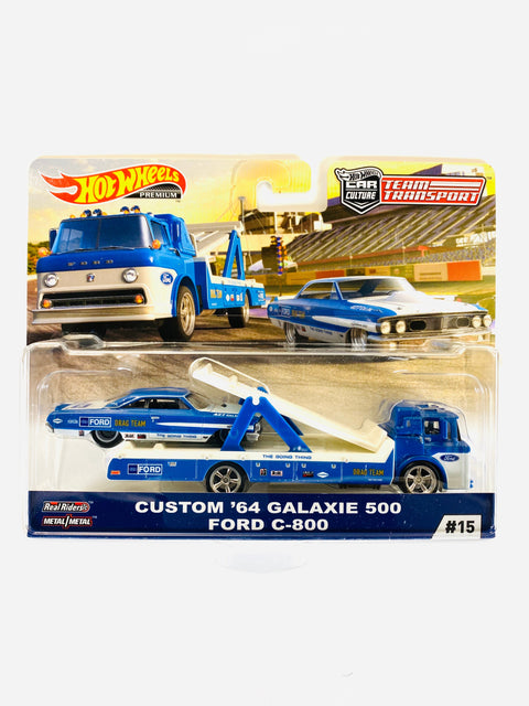 Hot Wheels 2020 Team Transport Case F Custom ‘64 Galaxie 500 Ford C-800 #15