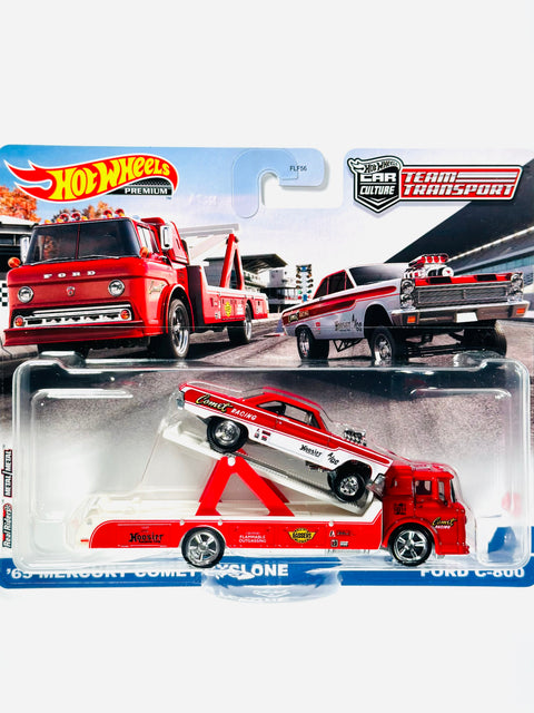 Hot Wheels 2021 Team Transport Case K '65 Mercury Comet Cyclone Ford C-800 #28 - Damaged Card