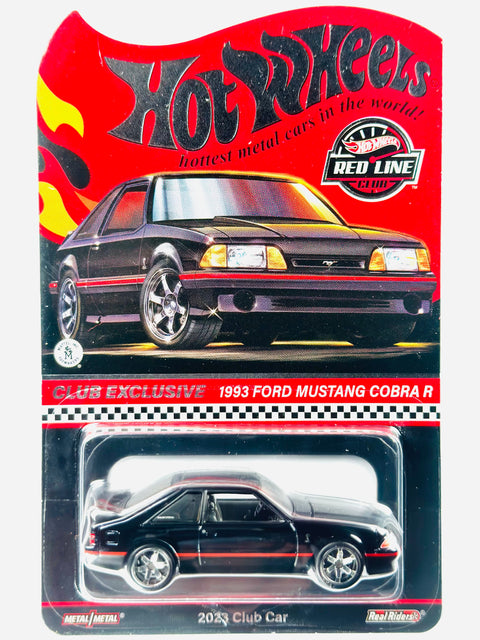 Hot Wheels 2023 RLC Exclusive Membership 1993 Ford Mustang Cobra R - Damaged Card