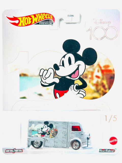 HOT WHEELS 2023 POP CULTURE 100TH DISNEY ANNIVERSARY CASE S MICKEY MOUSE CITROEN TYPE H