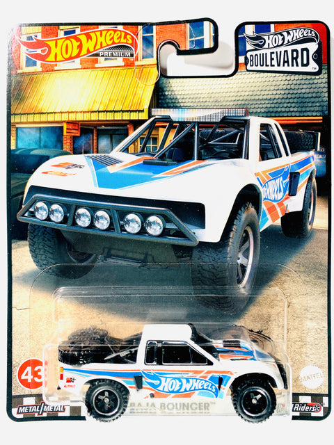 Hot Wheels 2022 Boulevard Series Wal-Mart Exclusive Baja Bouncer #43 - Damaged Card