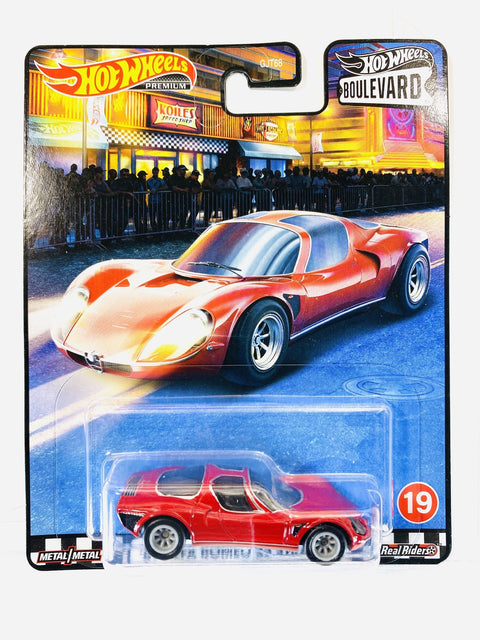 Hot Wheels Walmart Exclusive Boulevard ‘69 Alfa Romeo 33 Stradale #19